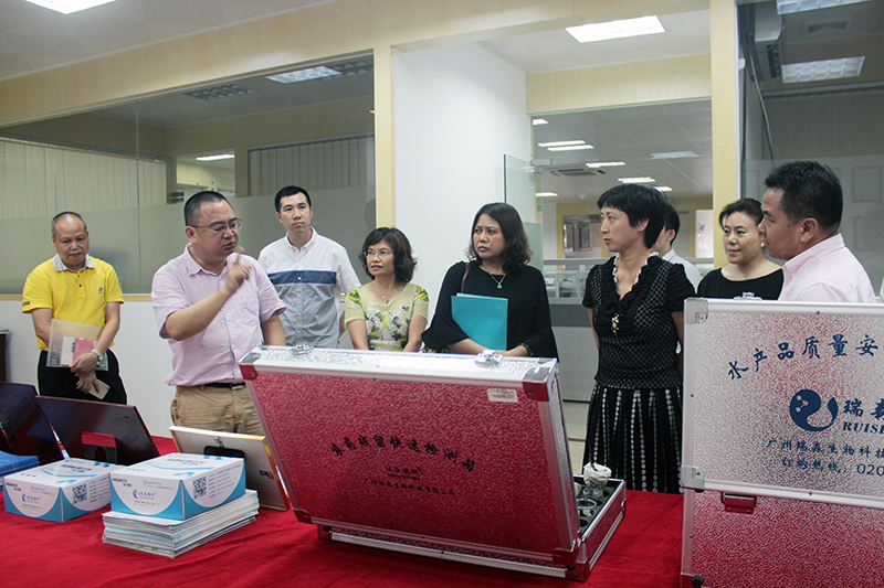 番禺區(qū)麥副區(qū)長一行蒞臨我司指導工作